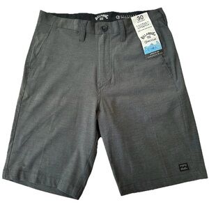 Billabong Crossfire Submersibles Hybrid Shorts-Men’s 30-Gray Boardshorts Bermuda